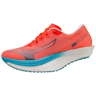 Zapatillas Para Correr Mizuno WAVE Duel Pro Hombre Coral / Turquesa - Chile M968LPIXFT
